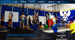 Desktop Screenshot of heroescrossfit.com